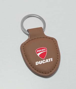 Leren Ducati Autosleutelhanger - Perfect voor Monster, Panigale & meer