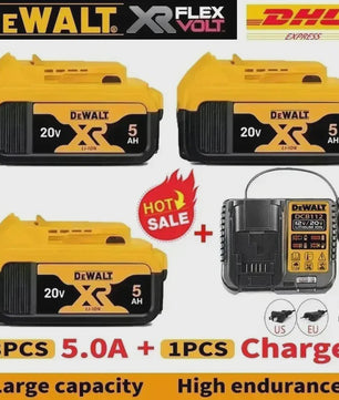 DeWALT FlexVolt 20V/60V MAX 9000mAh Accu - Origineel & Krachtig