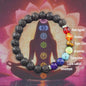 7 Chakra Armband Natuursteen - Helende Kristallen voor Mannen & Vrouwen