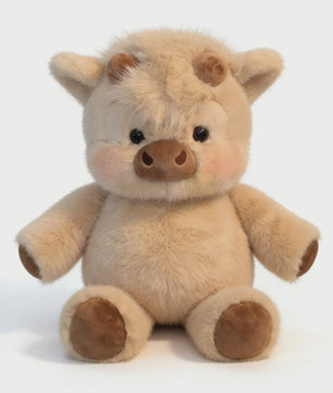 Schattige West Highland Kalf Pluche Knuffel - 30/40cm - Zacht & Leuk Cadeau voor Kinderen