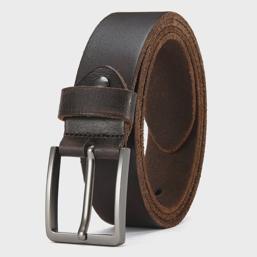 Luxe Heren Riem van Echt Leer - Stijlvolle Casual & Zakelijke Accessoire