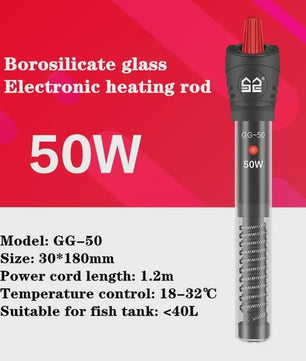 Aquarium Verwarmer met LCD Display - Instelbare Temperatuur & Thermostaat