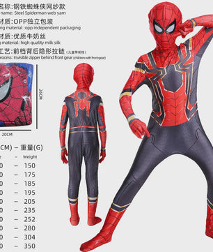 Realistisch Spider-Man Cosplay Kostuum - Volledig Pak (100-190cm)