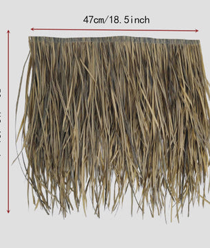 Kunstriet Dakbedekking voor Parasols & Tuinhuisjes - 100x50cm - Natuurlijke Uitstraling
