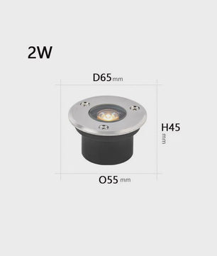 Waterdichte LED Grondspot 6W/10W/12W - Vierkante Tuinverlichting Buiten