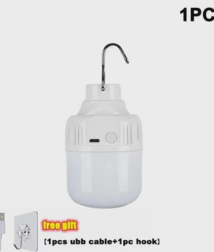 Draagbare LED Camping Lantaarn met Haak & Magneet - Noodverlichting & Powerbank