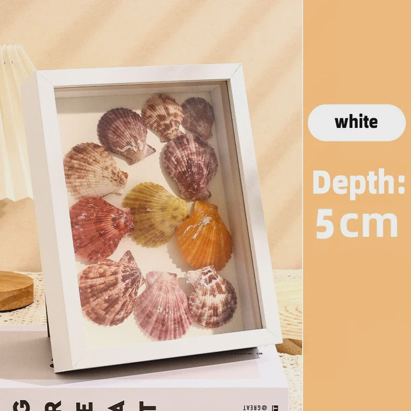 3D Houten Fotolijst - Diepte 3/5cm - Droogbloemen & Specimina