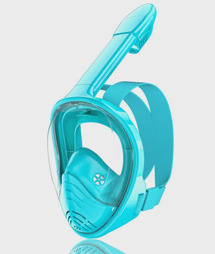Kinder Volledig Gezicht Snorkelmasker met Camera Mount - Anti-Fog & Anti-Lek