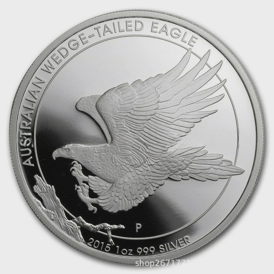 Zilveren Herdenkingsmunten: Koala, Kangoeroe, Adelaar, Krokodil - 1 OZ