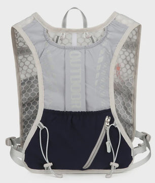 Reflecterend Hardloop & Fietsharnas met Hydratatie - Verstelbare Outdoor Sport Rugzak