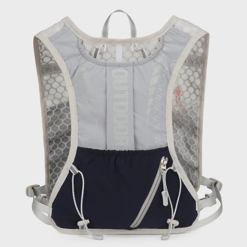 Reflecterend Hardloop & Fietsharnas met Hydratatie - Verstelbare Outdoor Sport Rugzak