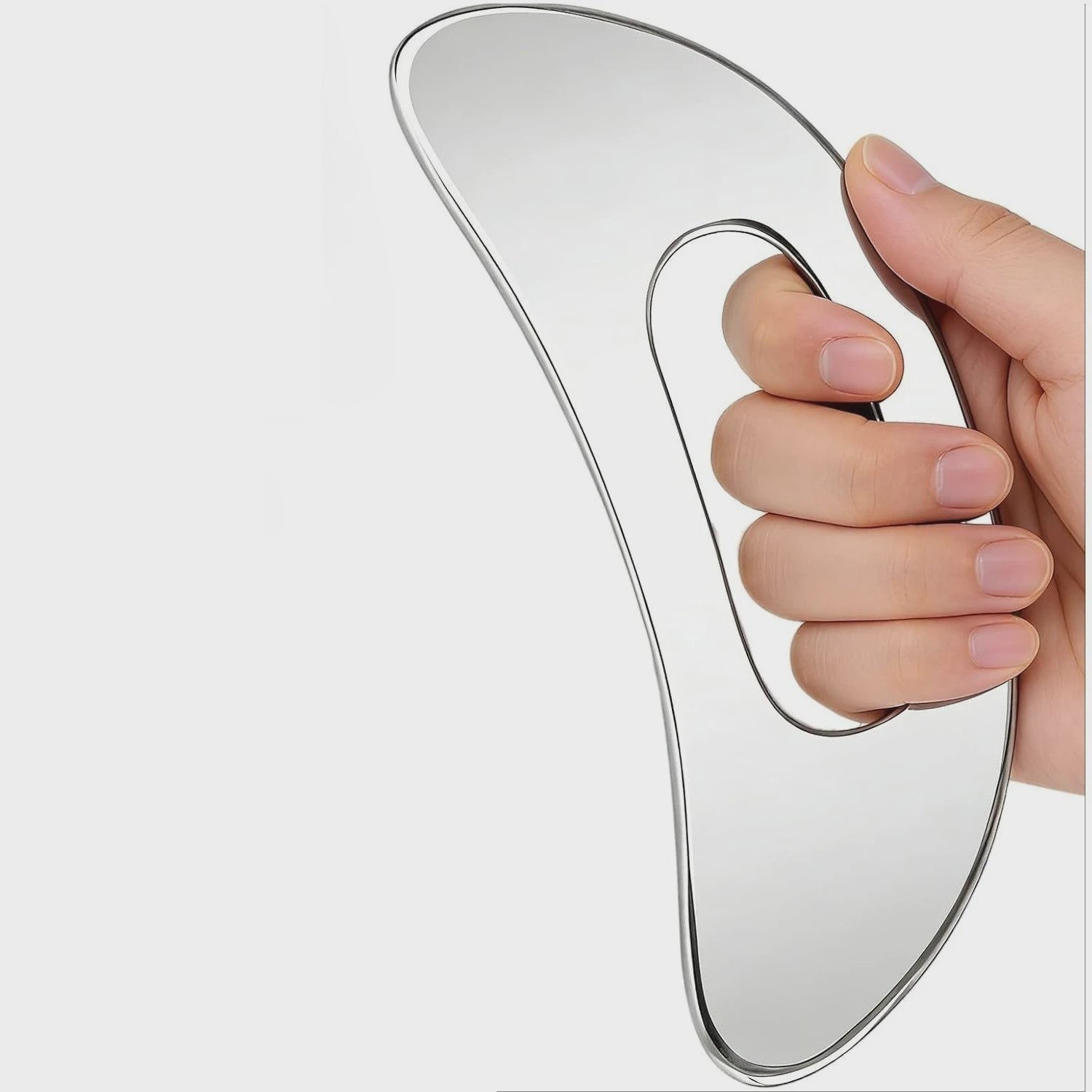 Roestvrij Staal Gua Sha Schraper - Professionele Spierontspanning & Bindweefsel Mobilisatie Tool