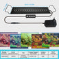 LED Aquarium Verlichting met Timer & Instelbare Helderheid - Full Spectrum, Verstelbaar
