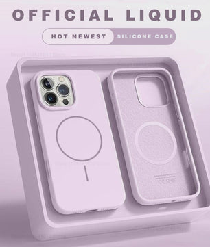Magnetisch Siliconen Hoesje voor iPhone 11 t/m 17 Pro Max | Magsafe | Schokbestendig | Draadloos Laden
