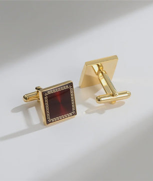 Luxe Heren Manchetknopen Set - Stijlvolle Accessoires voor Feestelijke Gelegenheden