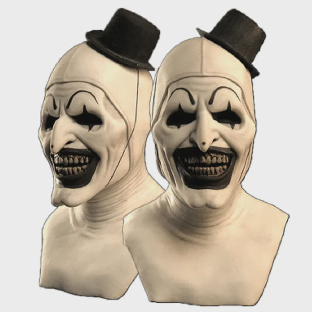 Art The Clown Kostuum & Masker - Terrifier 2 Cosplay Jumpsuit voor Heren en Dames
