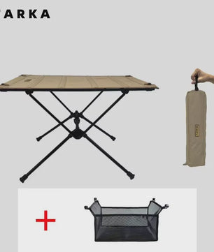 Tarka Opvouwbare Campingtafel - Lichtgewicht Oxford Stof, Draagbaar & Waterdicht