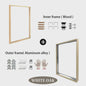 DIY Poster Frame Set: Metaal & Hout in 8 Kleuren voor Galerij Decoratie