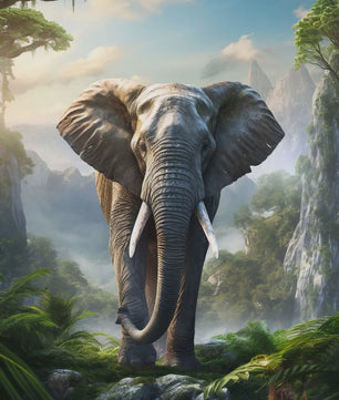 Canvas Posters: Majestueuze Wilde Dieren & Berglandschappen voor aan de Muur