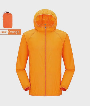 Unisex Winddichte & Waterdichte Outdoor Jas - Sneldrogend & UV-beschermend