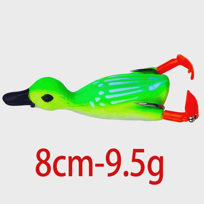 Realistische Eenden Vissen Lokaas - 8.5cm, 12g - Perfect voor Baars, Karper & Snoek