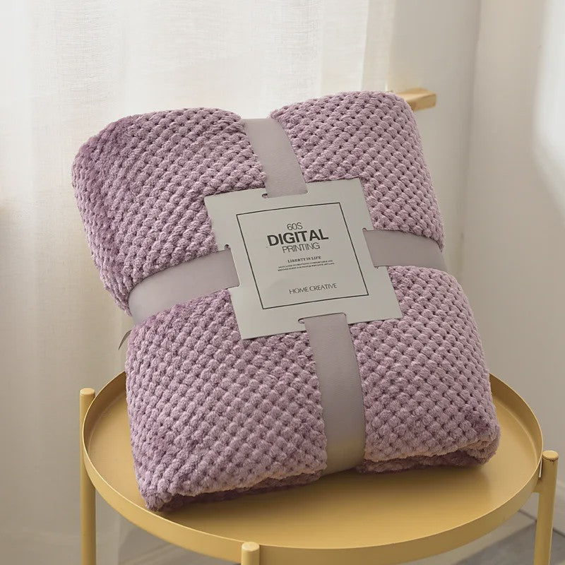 Zachte Fleece Baby Deken - Warm & Comfortabel voor Pasgeborenen, Kinderwagen & Kinderkamer