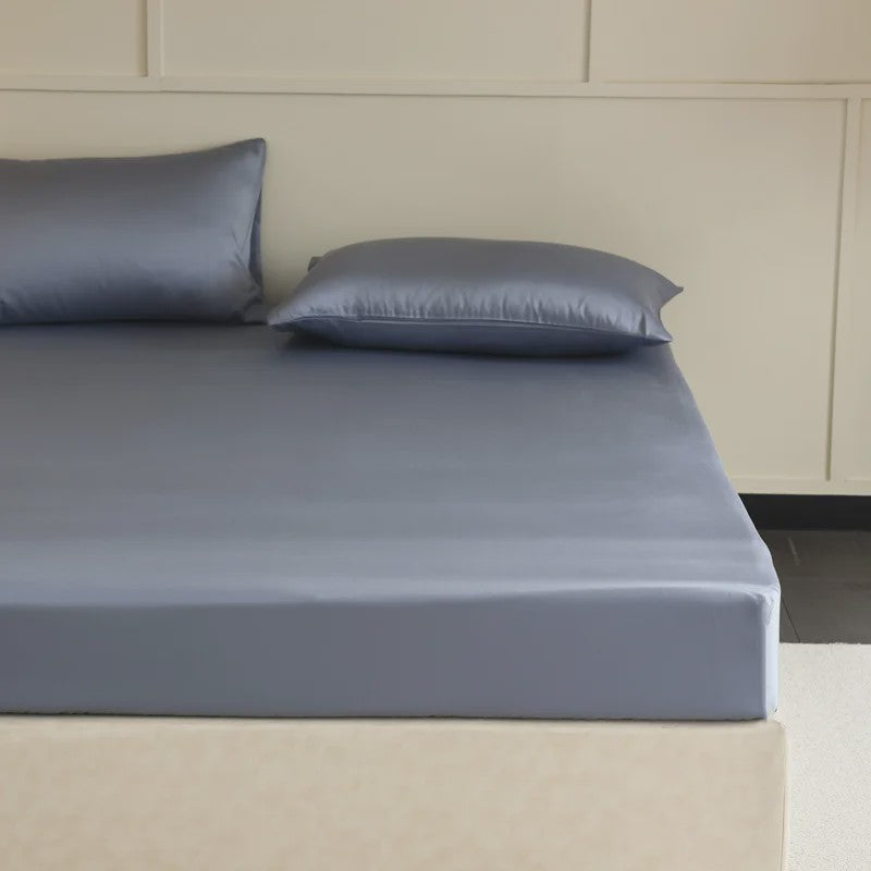Luxe Hoeslaken van 100% Moerbei Zijde met Elastische Band - Diverse Maten