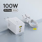 Baseus 100W GaN Snellader: Laad Laptop, Tablet & Telefoon Snel Op