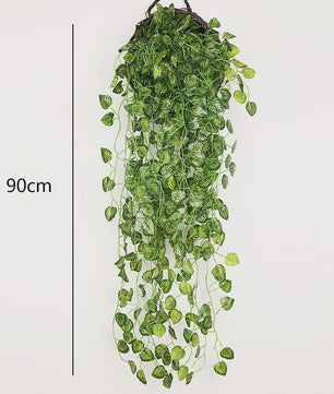 Kunstplant Hangplant Boston Varen 80cm - Decoratieve Nep Plant voor Binnen en Buiten