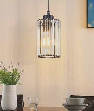 Moderne Kristallen Hanglamp voor Eettafel, Woonkamer & Keuken - E27 Fitting