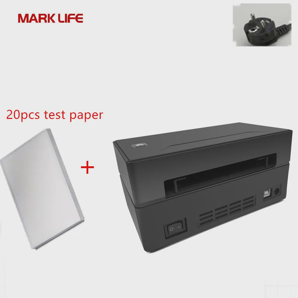 Marklife D100 Thermische Labelprinter: Print Verzending, Barcode & Bedanklabels Vanaf PC/Smartphone