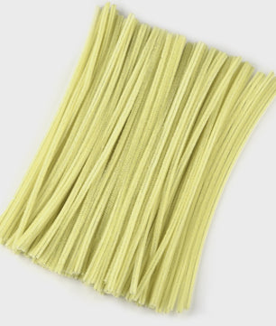 100 Stuks Chenille Stelen - Flexibele Knutseldraad voor Creatieve DIY Projecten