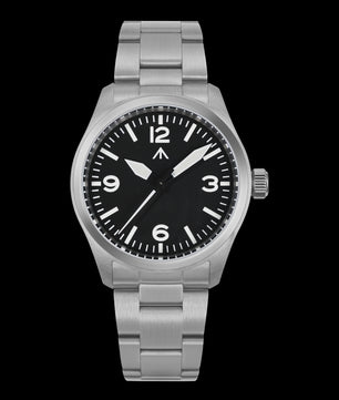 Militado ML08 Vintage Herenhorloge - Quartz VH31, Saffierglas, 10ATM Waterdicht