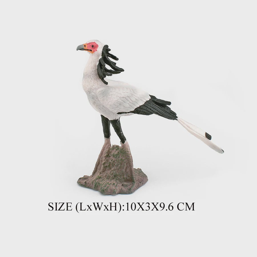 Realistische Roofvogel Figuren Set: Adelaar, Gier & Secretarisvogel - Educatief Speelgoed