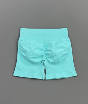 HISTELLO Seamless Biker Shorts Dames - Low Waist Scrunch Butt voor Fitness & Yoga