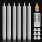 LED Flamlamp Kaarsen (6/18/24 stuks) met Afstandsbediening - Veilige Sfeerverlichting