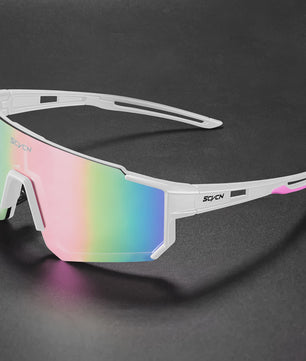 SCVCN Sportfietsbril voor Heren & Dames - UV400 Bescherming, Wielrennen, Mountainbiken & Outdoor