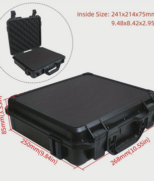 Robuuste Hardcase Gereedschapskoffer met Schuim – Schok- en Waterdicht