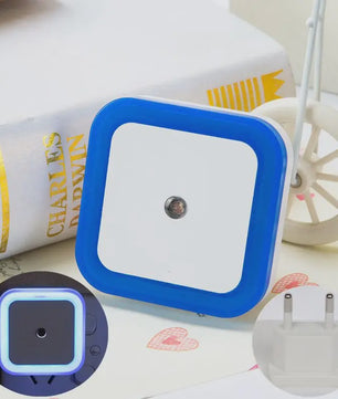 Draadloos LED Nachtlampje met Sensor - Mini Stekkerlampje voor Kinderkamer, Slaapkamer & Woonkamer