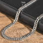 Vnox RVS Kubaanse Ketting voor Heren & Dames - 3/5/7/9mm Breed, Waterdicht & Hypoallergeen
