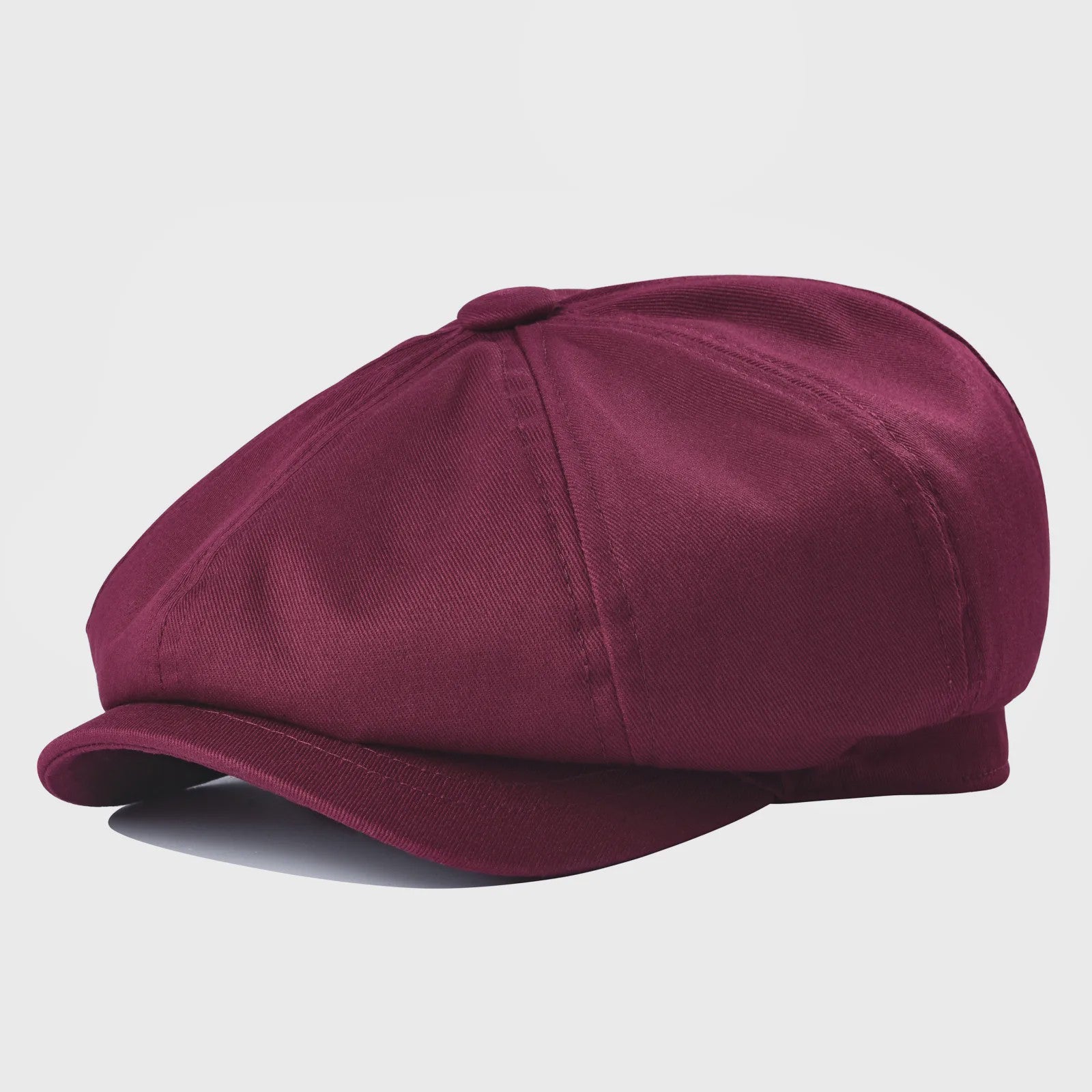 Retro Newsboy Cap Heren Dames - Stijlvolle Twill Katoen Baker Boy Pet