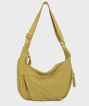 Trendy Dames Schoudertas van Zacht Materiaal - Casual Hobo Crossbody Tas
