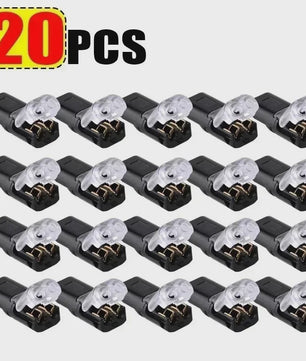 Waterdichte D2 Snelkoppelingen voor Elektrische Bedrading - 2-Pin Connectoren (10/20/30/50/100 Stuks)