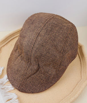 Stijlvolle Britse Baret Pet voor Heren - Retro Painter Cap voor Lente & Zomer