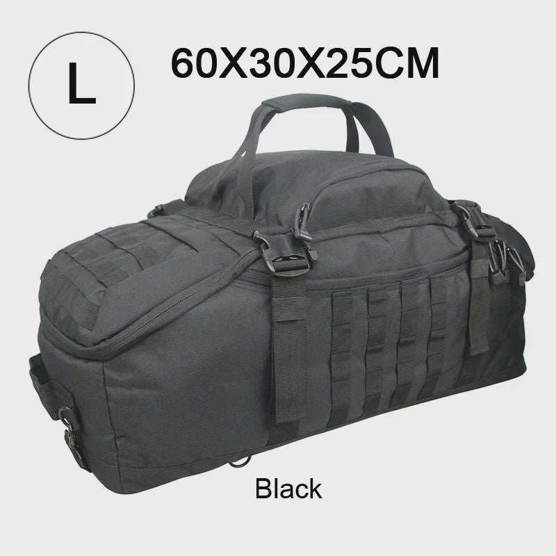 Multifunctionele Duffle Bag Rugzak 25L/45L/80L - Waterdicht, Tactisch & Outdoor