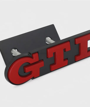 GTI Grille Badge Sticker Emblem - Volkswagen Golf & Polo Modellen