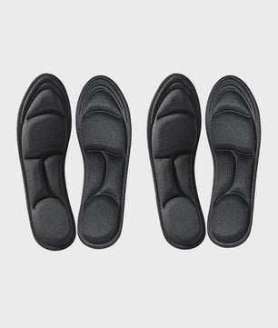5D Massage Memory Foam Inlegzolen - Ademend, Dempende Steunzolen voor Sport & Dagelijks Gebruik