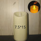 Set van 1-10 LED Kaarsen met Flakkerend Vlam Effect - Flameless Kaarsen voor Feestelijke Decoratie