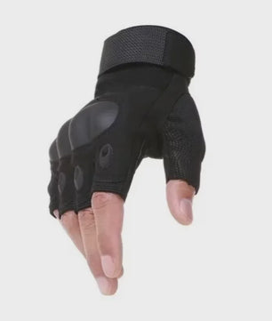 Tactische Half-Vinger Handschoenen voor Outdoor Sport, Fitness & Motor - Schokabsorberend