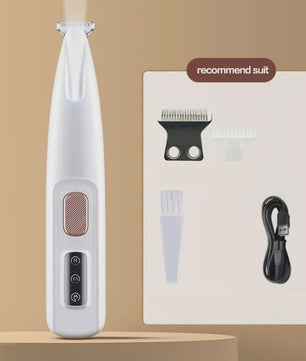 Waterdichte Hondentrimmer met LED Licht - Stille Werking & 18mm Breed Mes